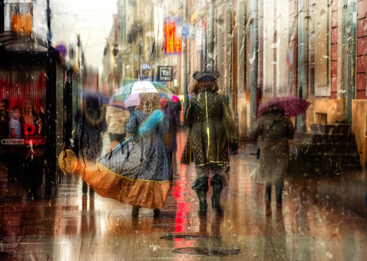 Дождливый Петербург фотограф Эдуард Гордеев