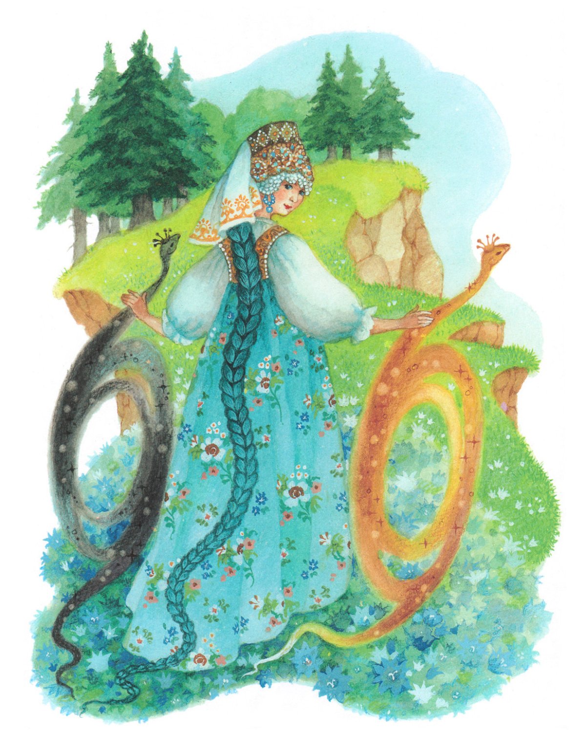 Сказки Бажова хозяйка медной горы