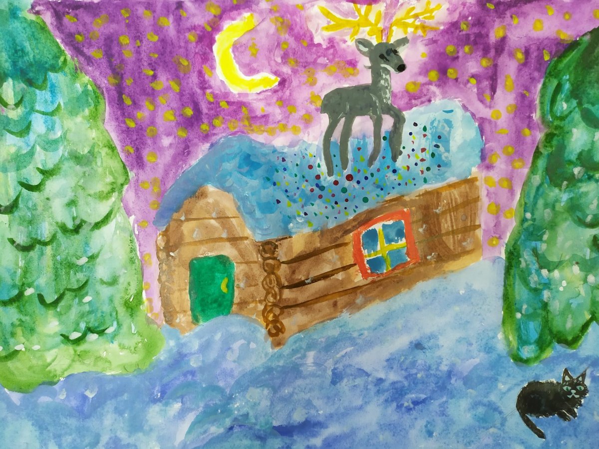 Иллюстрация к сказу Бажова медной горы хозяйка