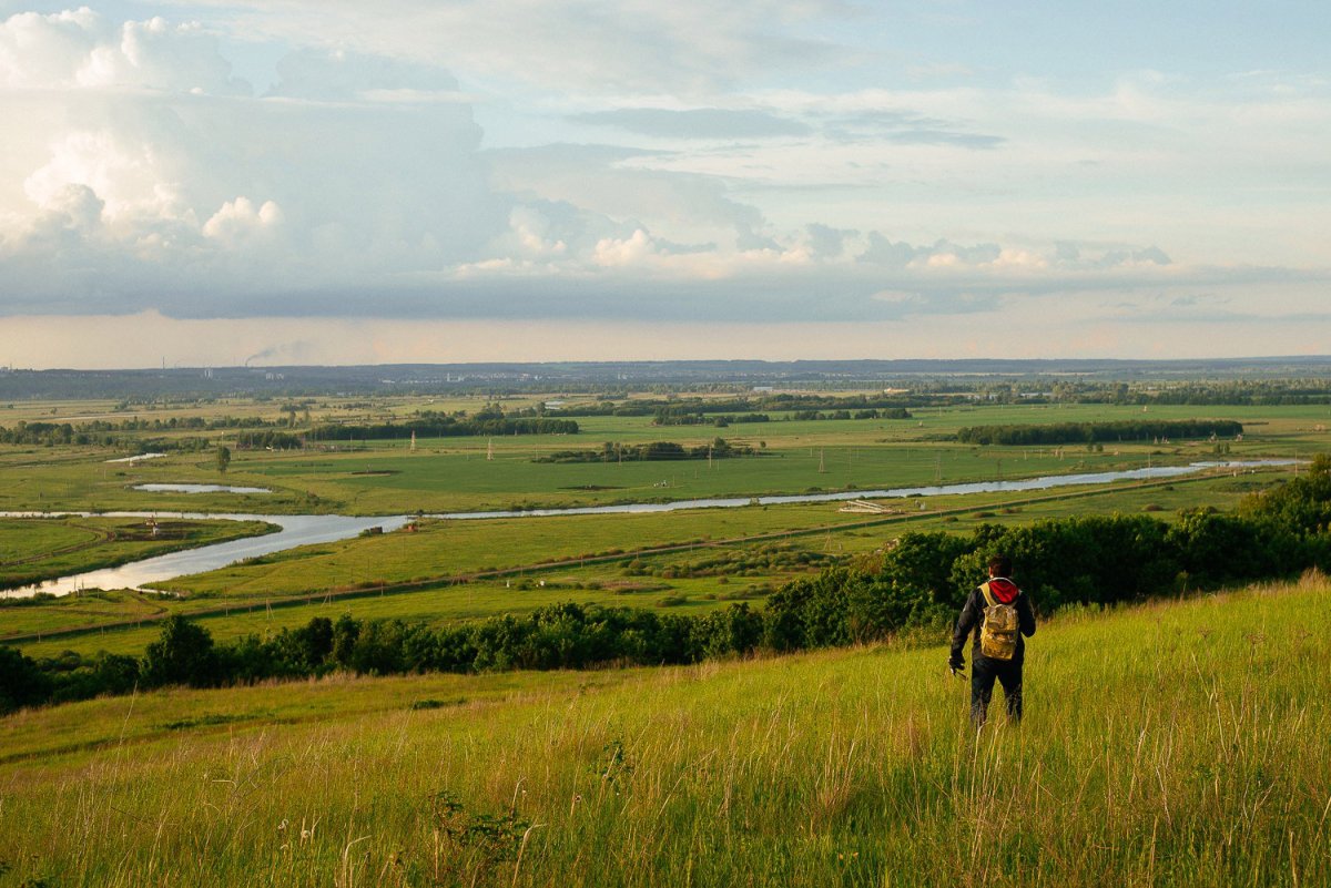 Река Кама в Татарстане