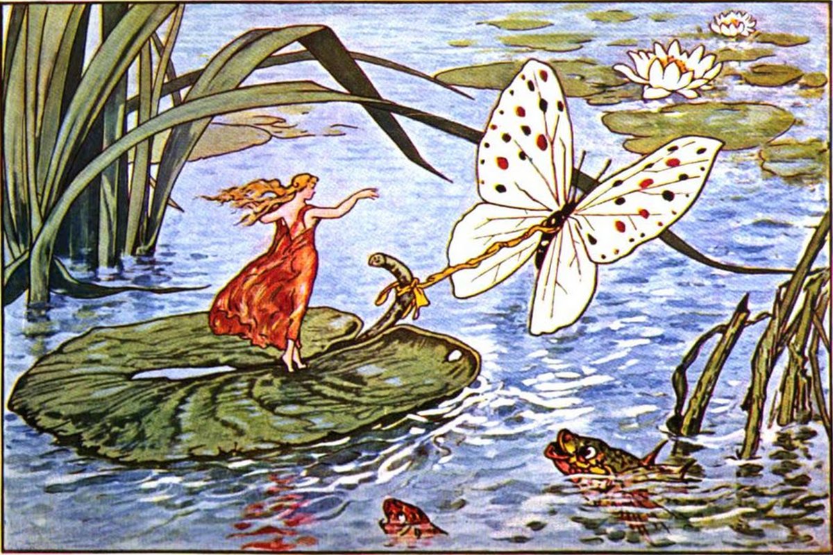 Андерсен Дюймовочка иллюстрации