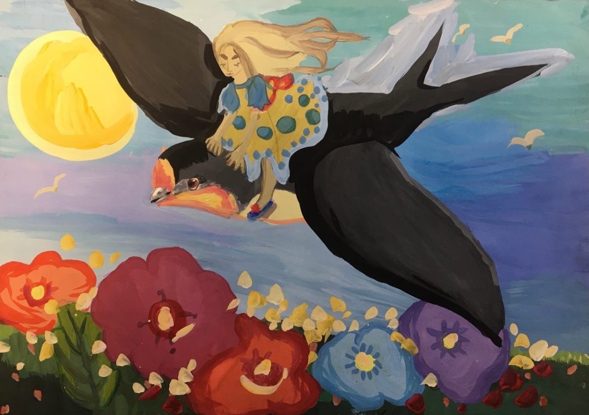 Дюймовочка лягушки