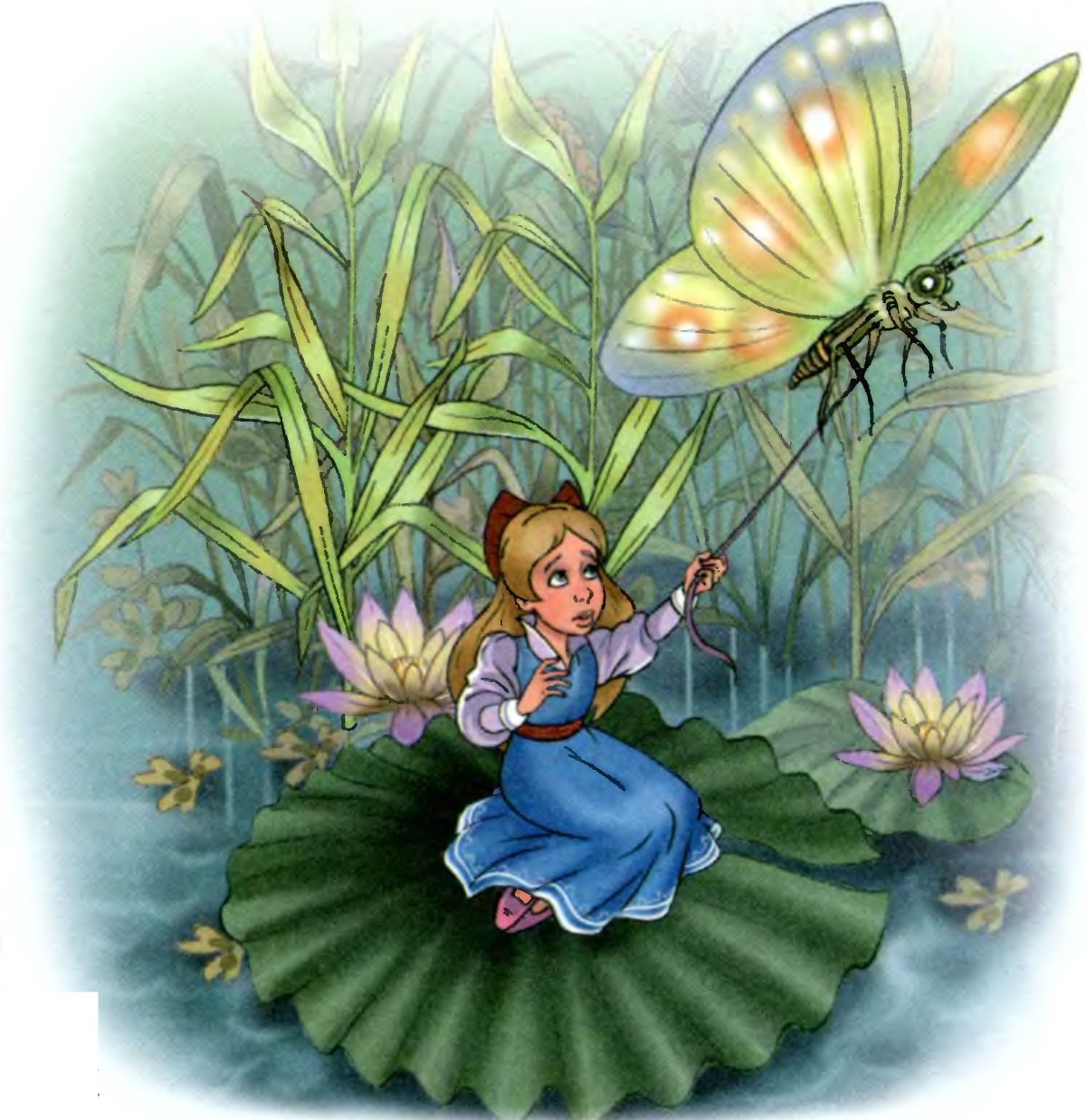 Сказки Андерсена Дюймовочка