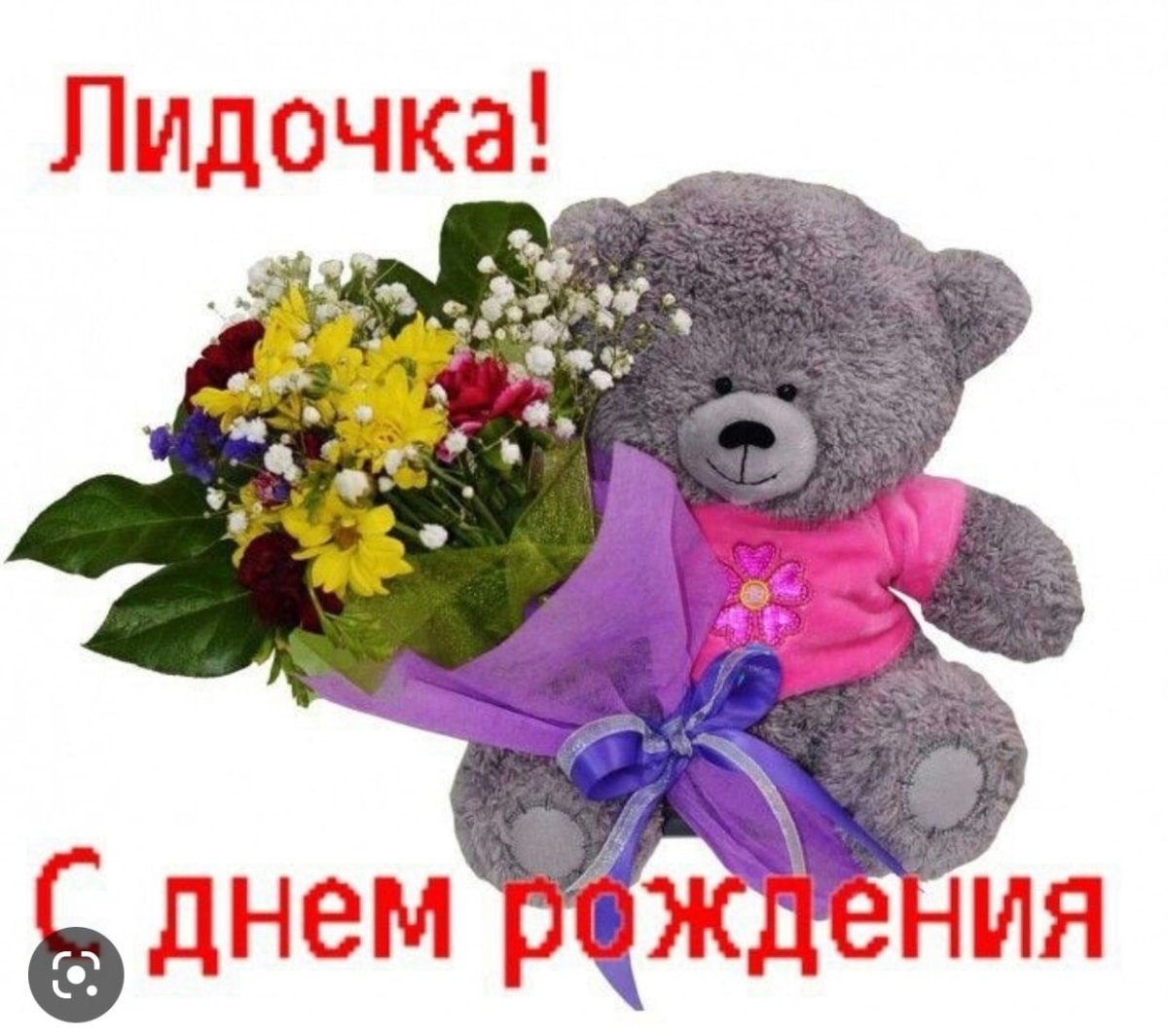 Поздравления с днём рождения Лида