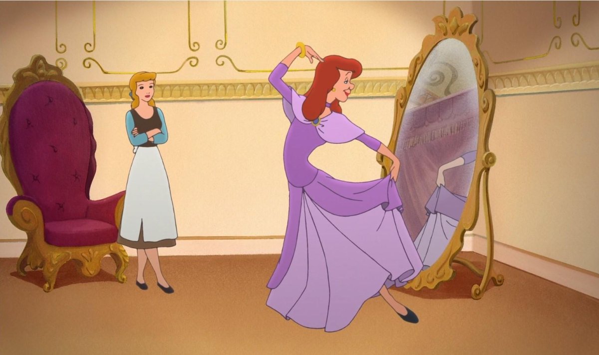 Золушка мачеха и сестры