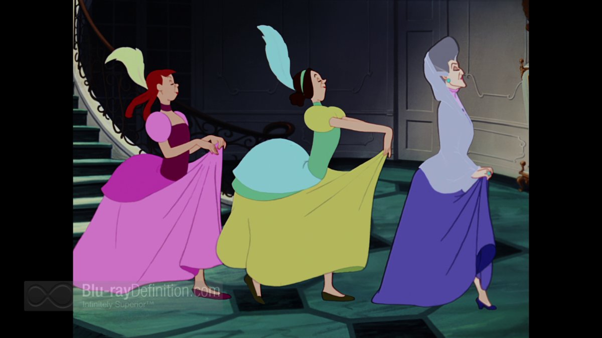 Мачеха Золушки и ее дочери