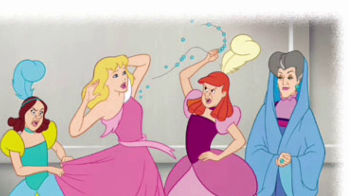 Сестры Золушки на балу