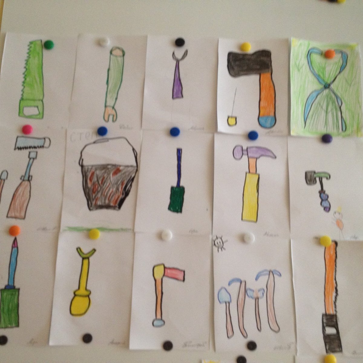 Рисование инструменты старшая группа