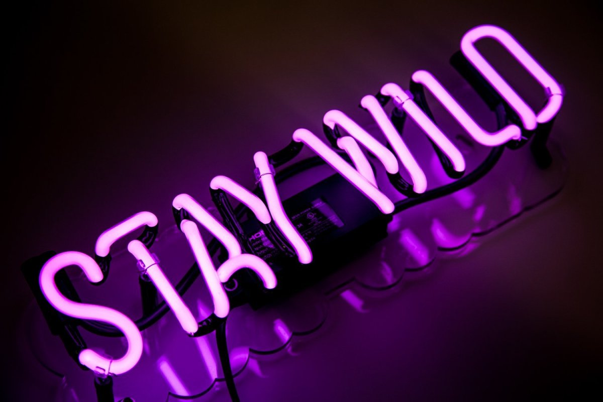 Неон надпись