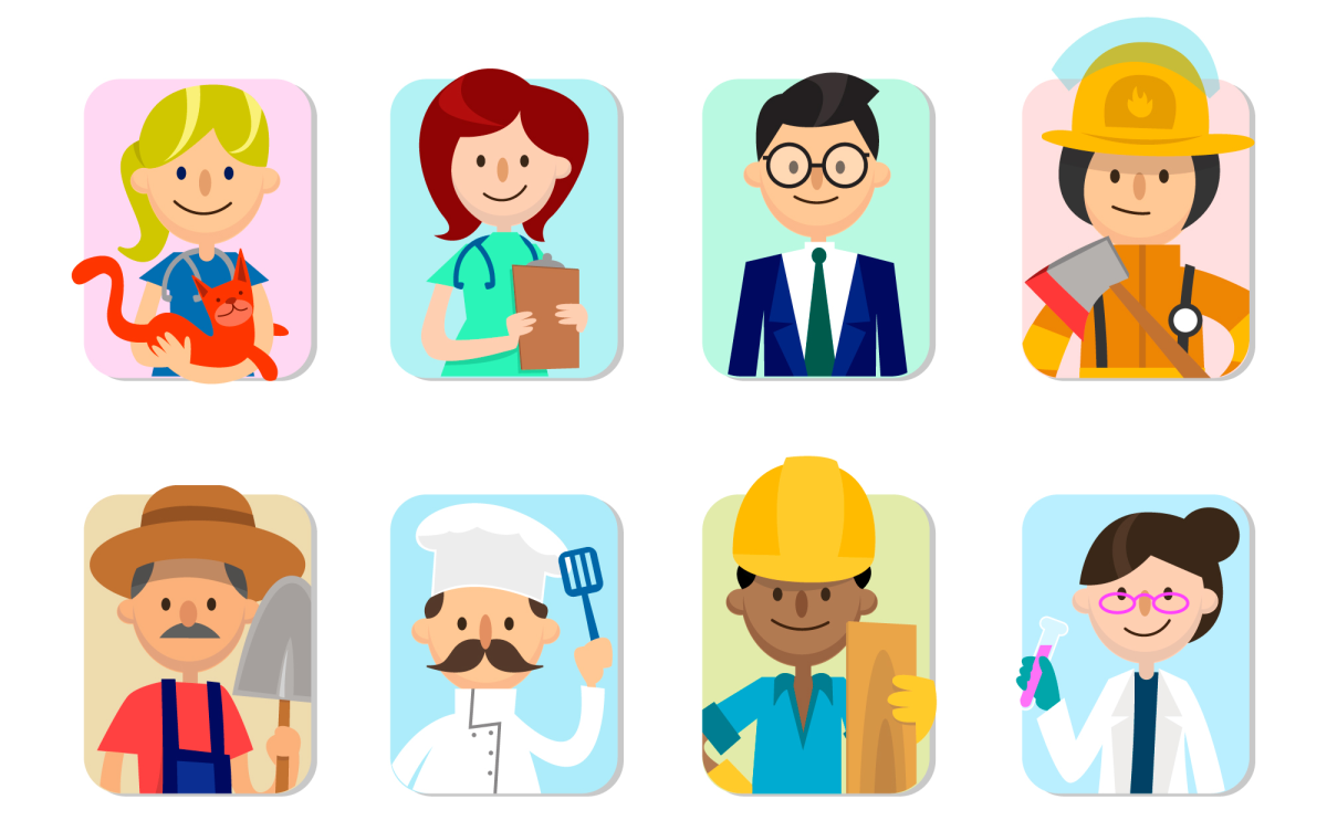 Пиктограммы профессий