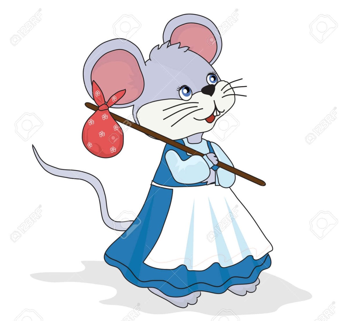 Мышка норушка из теремка