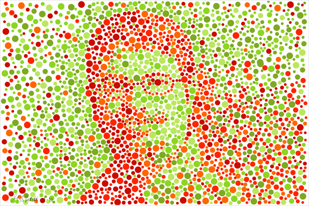 Дальтонизм цветоаномалия