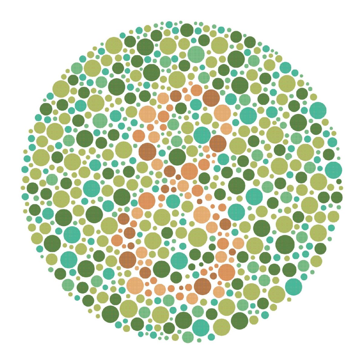 Таблица цветоощущения Рабкина