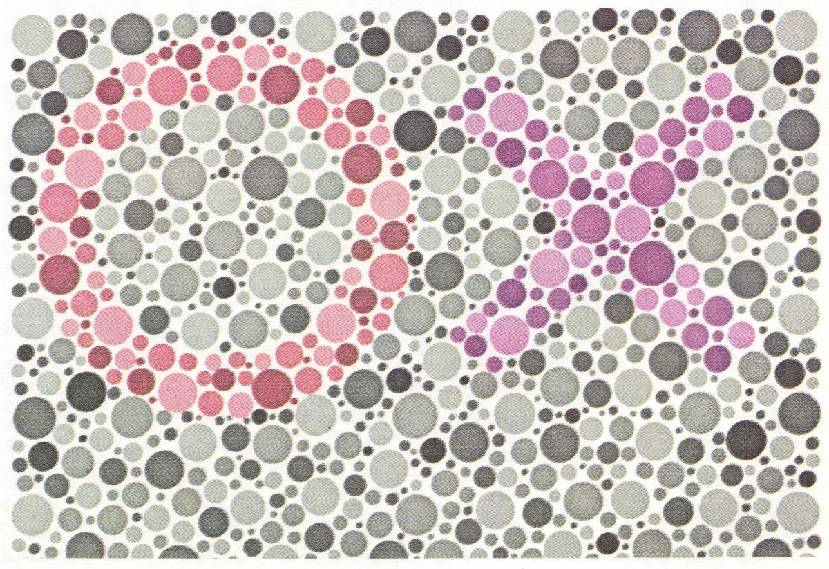 Легкий дальтонизм