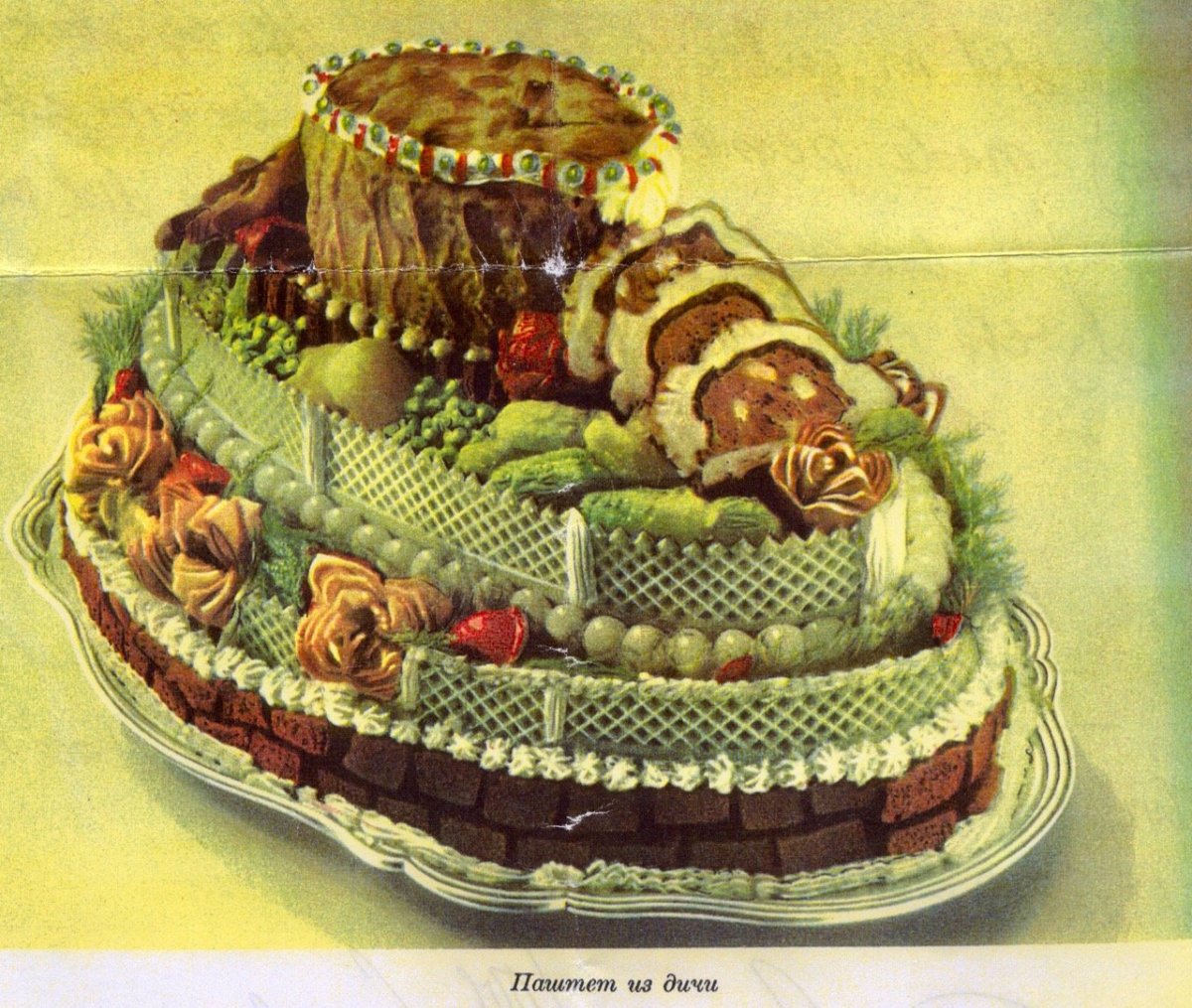 Бисквитные пирожные
