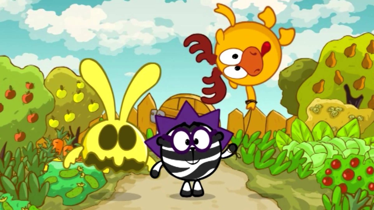 Копатыч Лосяш и Крош