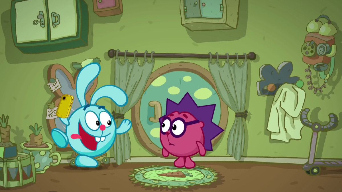 Серии с Крошем Смешарики