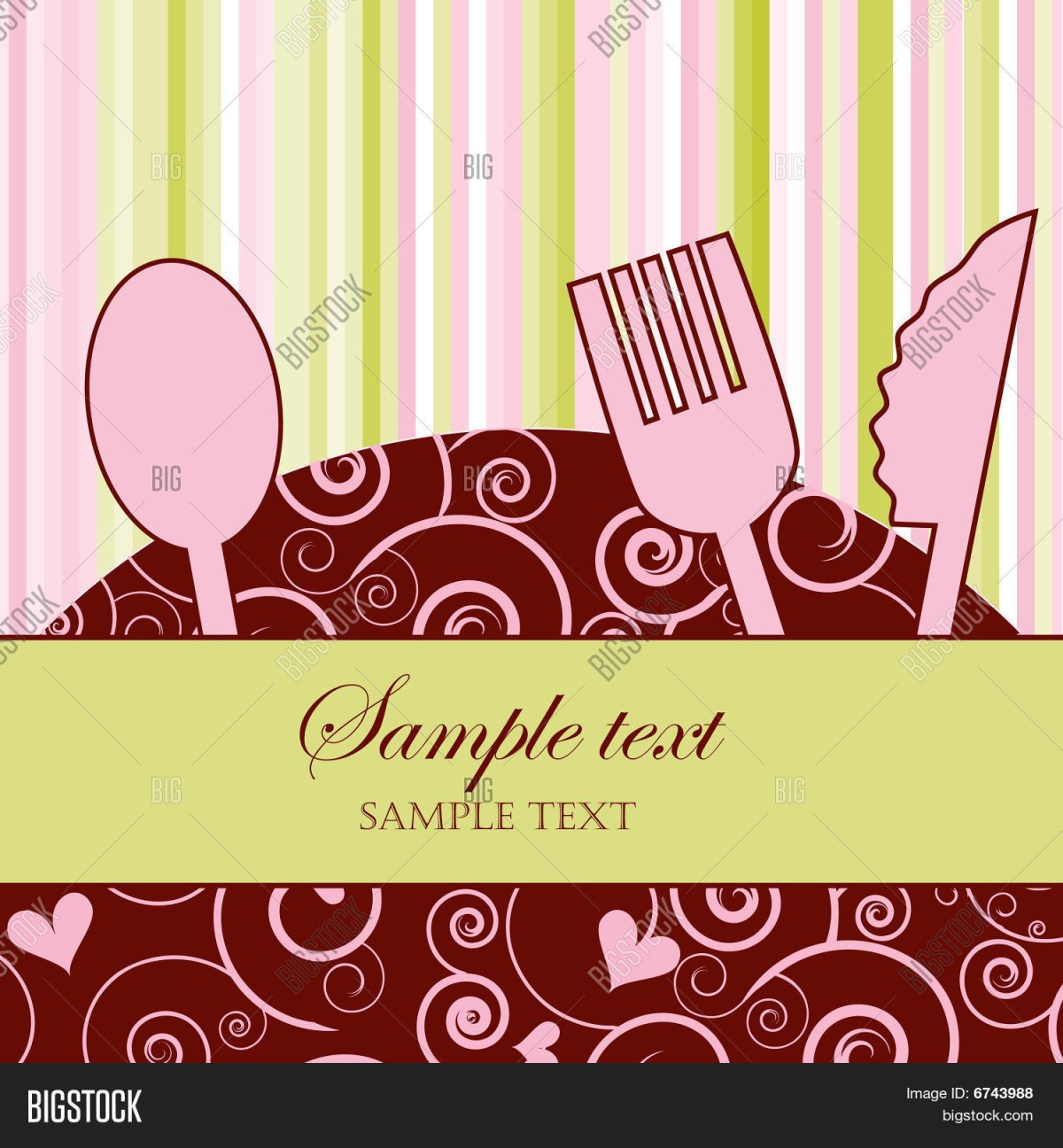 Приглашение на праздничный обед