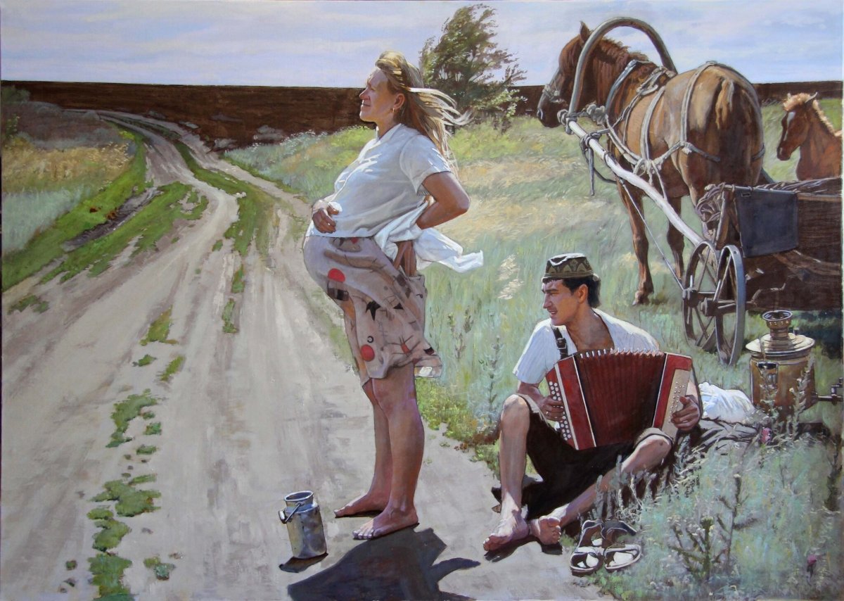 Девушка корова