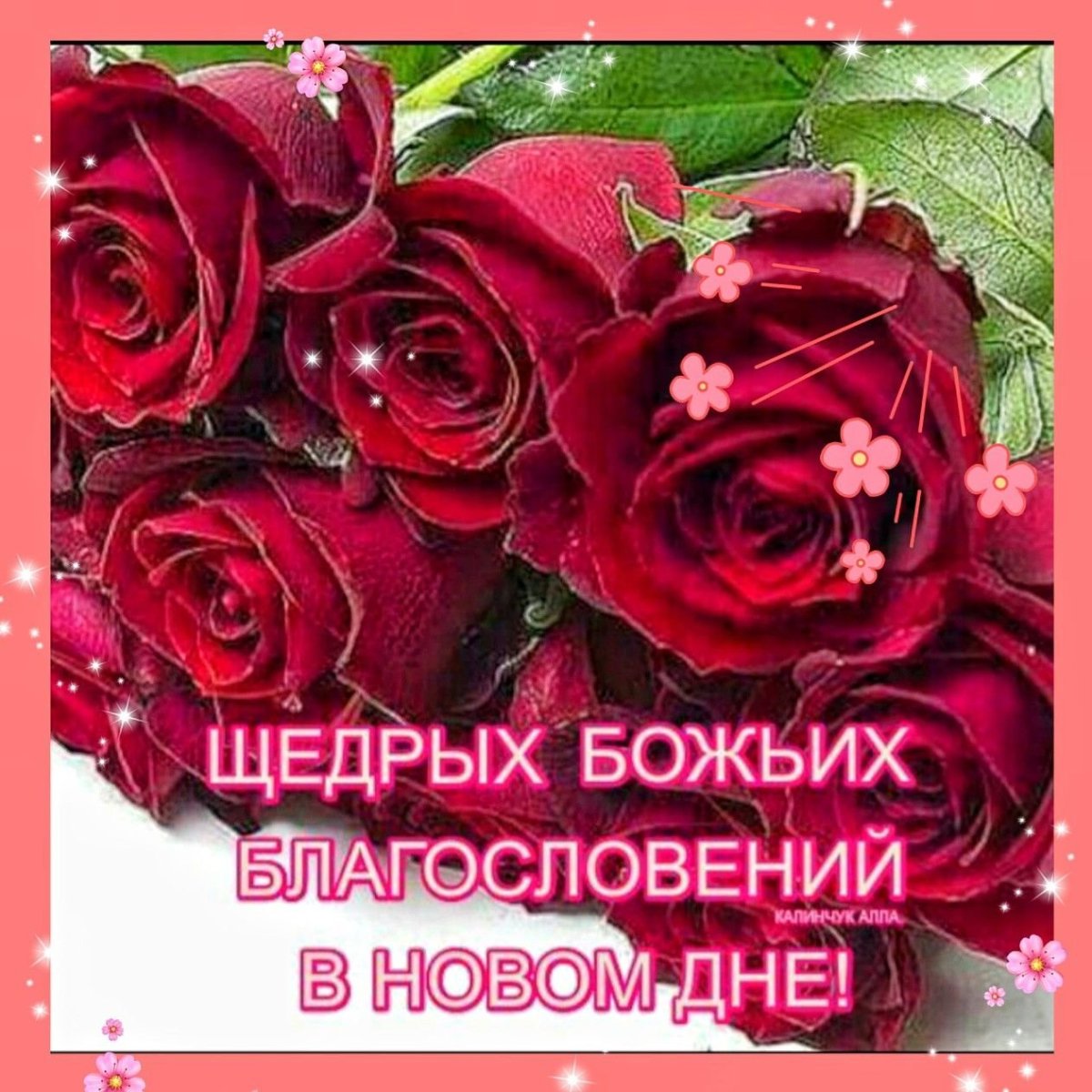 Благословение цветы