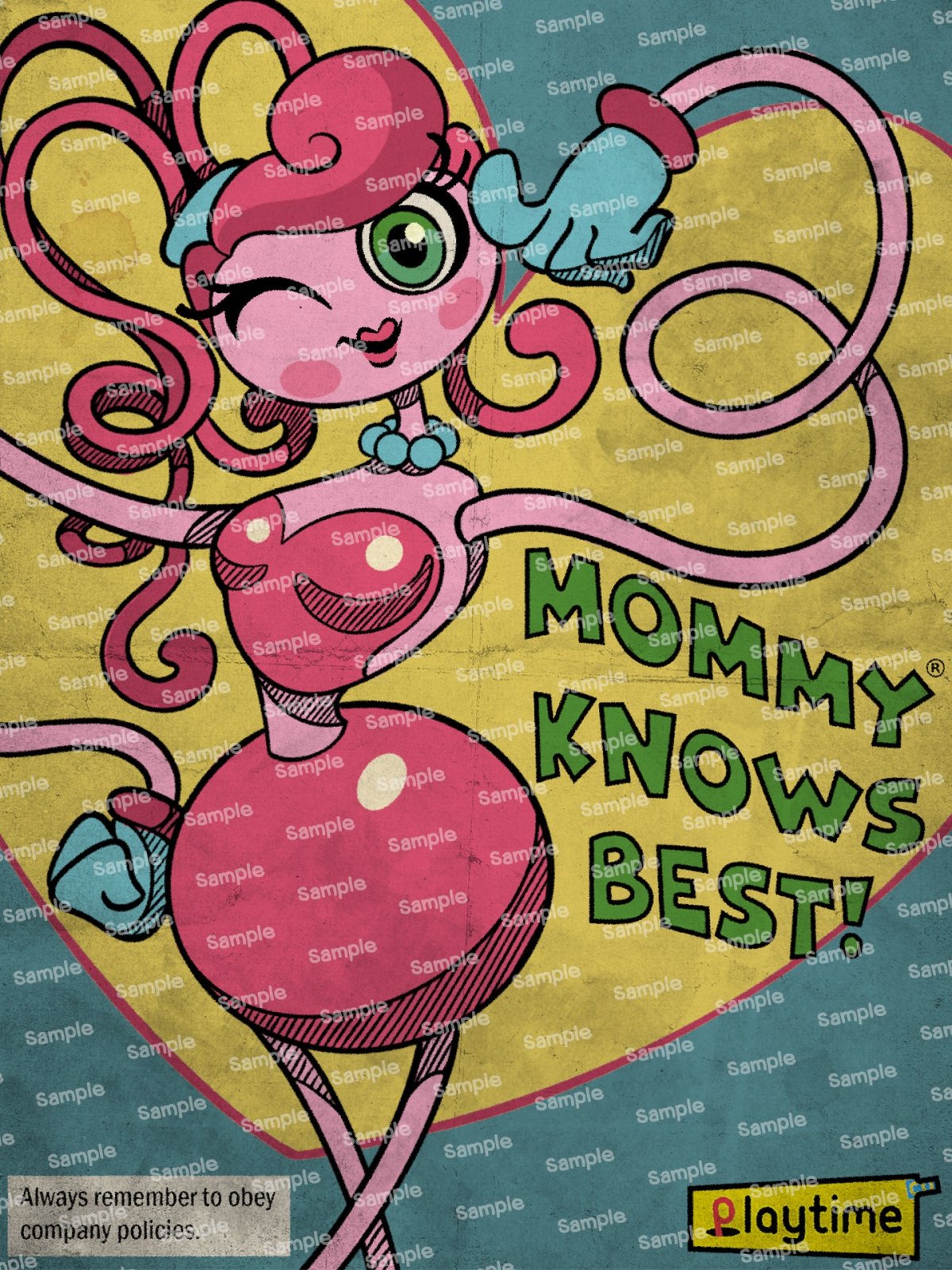 Поппи Плейтайм постеры