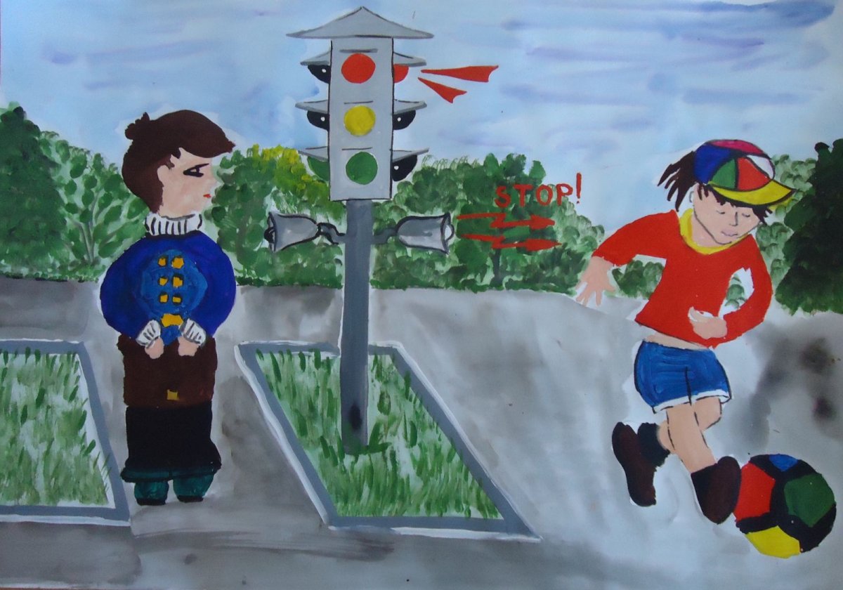 ПДД рисунки для детей