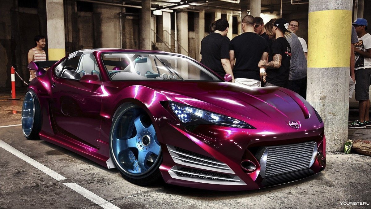 Необычные цвета для авто