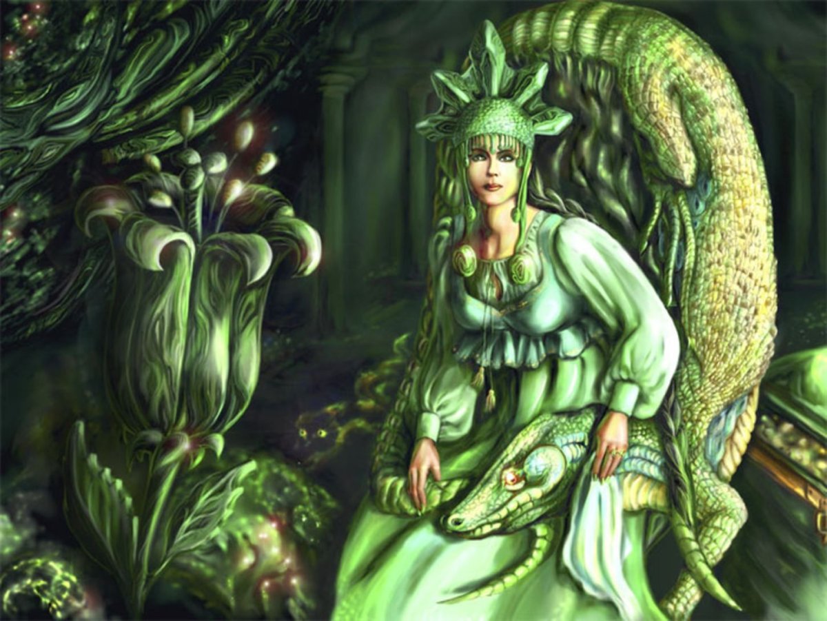 Иллюстрация к сказу Бажова медной горы хозяйка