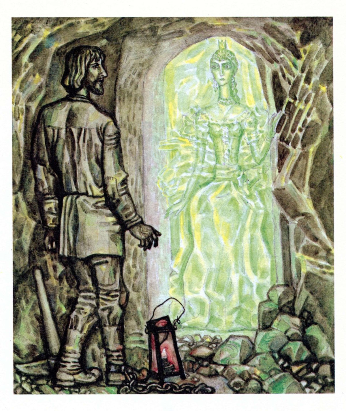 Малахитовая шкатулка Бажова