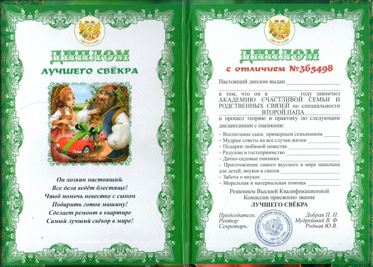 С днем рождения теща