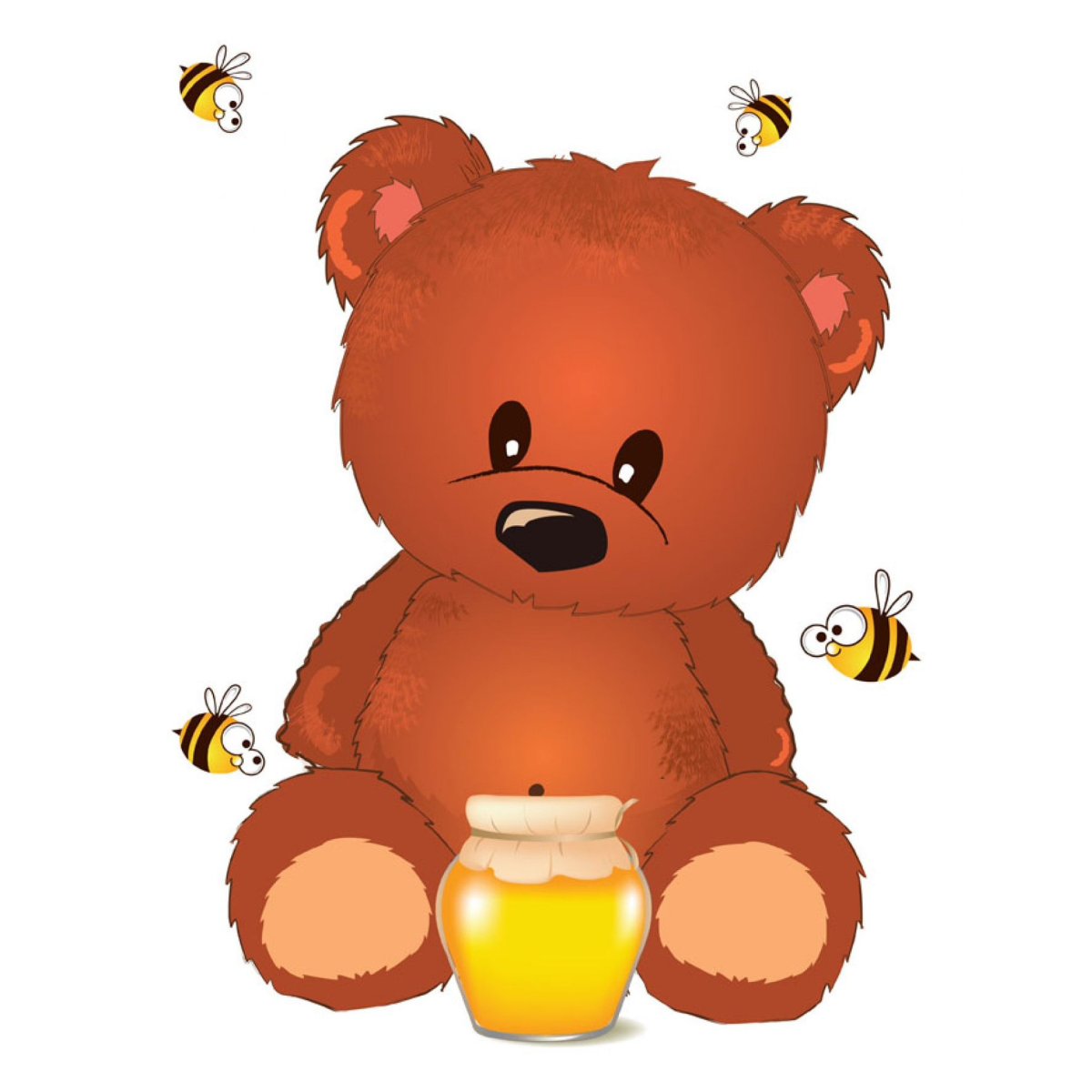 Мишка для детей в детском саду