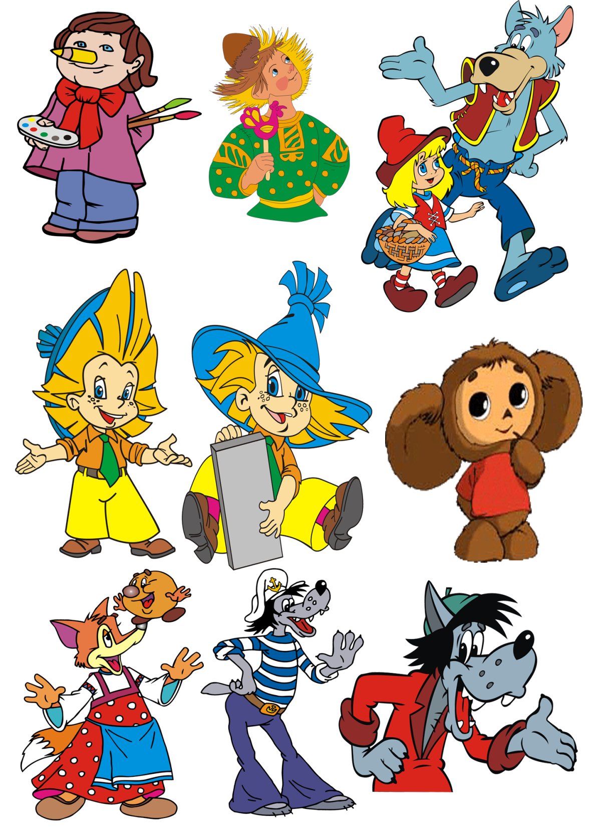 Сказочные персонажи картинки