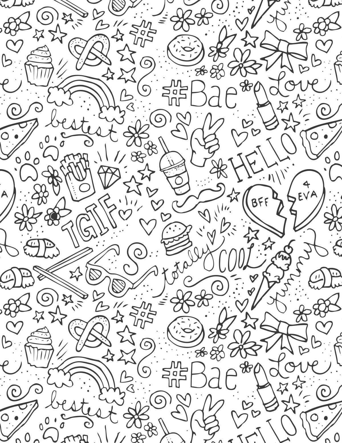 Мелкие рисунки