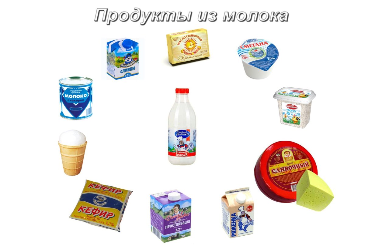 Молочные продукты для детей