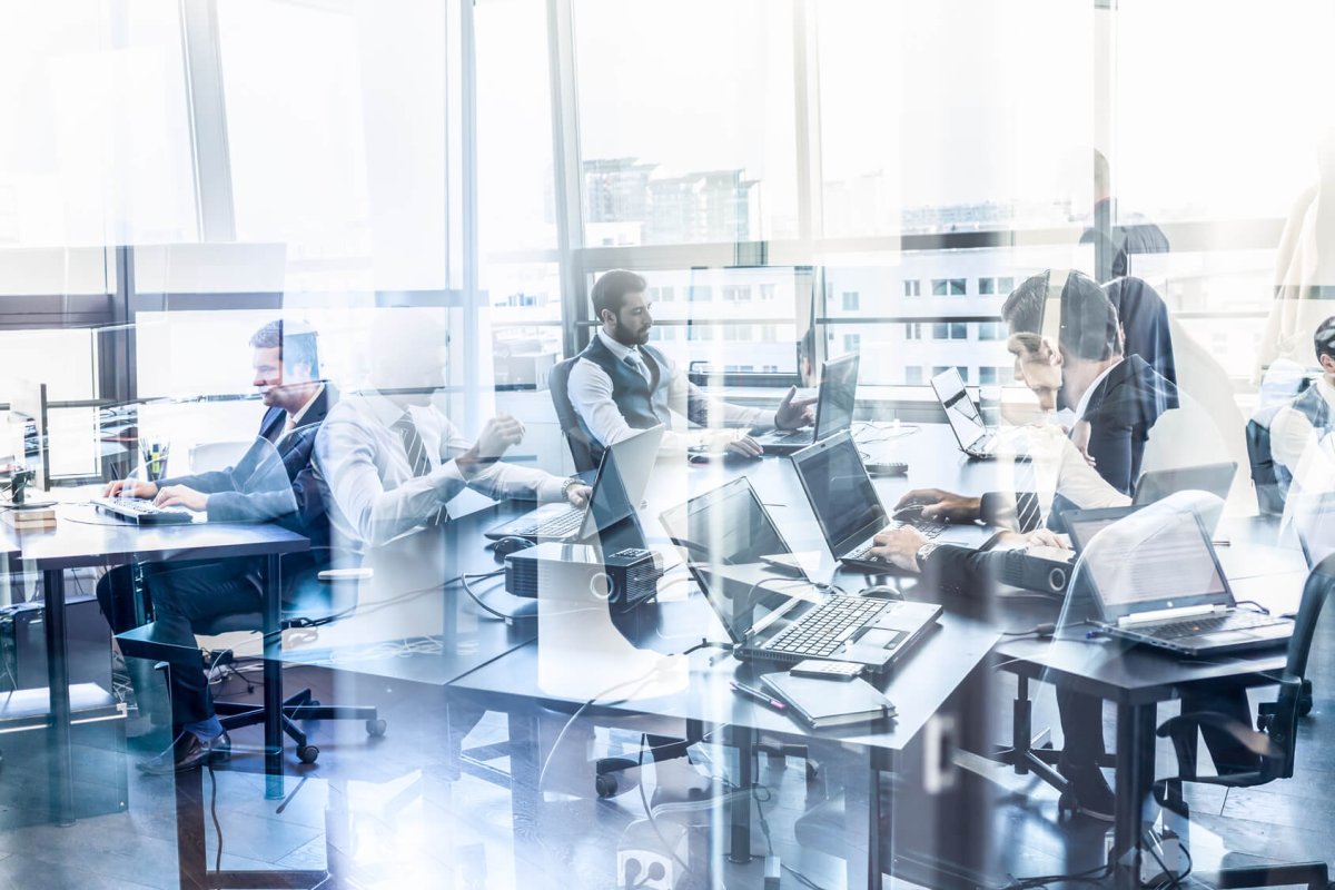 Размытый фон помещение