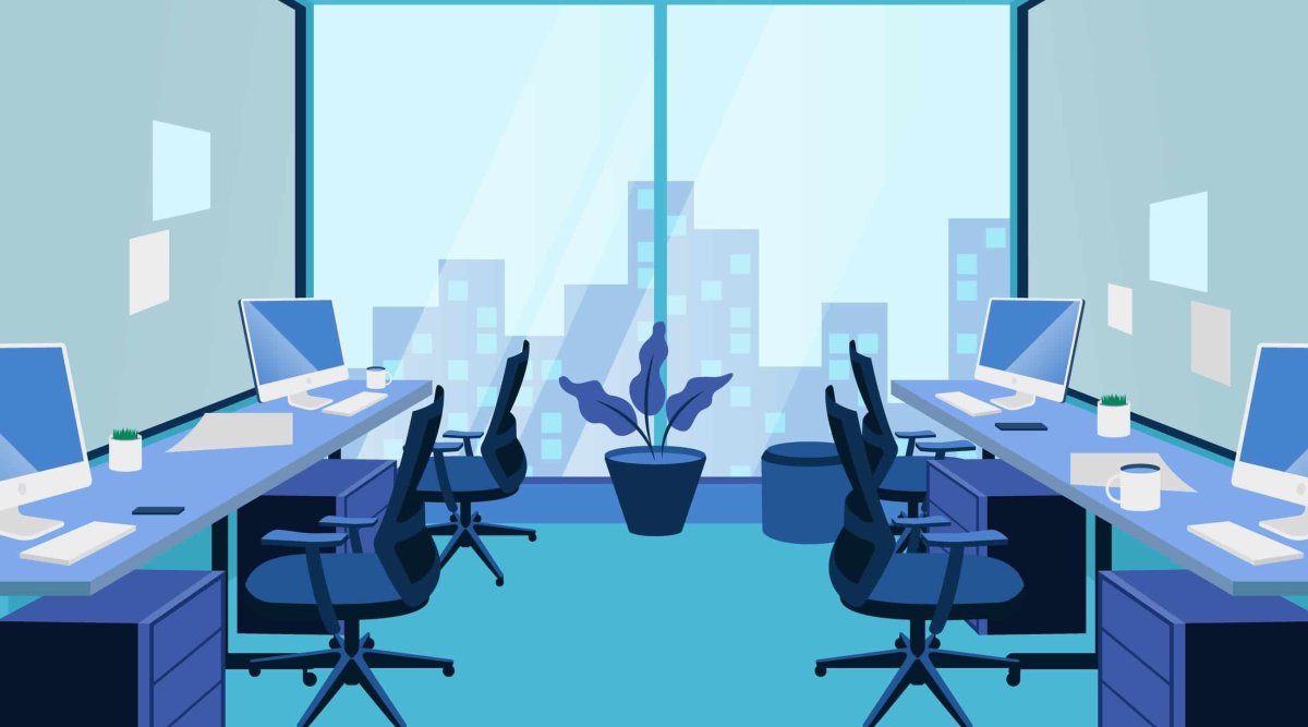 Фон для презентации офис