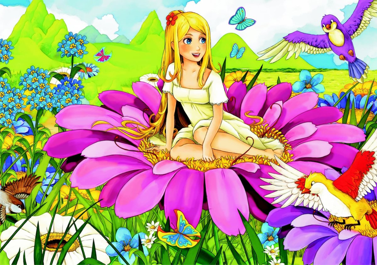 Дюймовочка, Андерсен х.к.