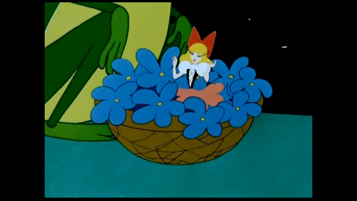 Книжка панорама Дюймовочка