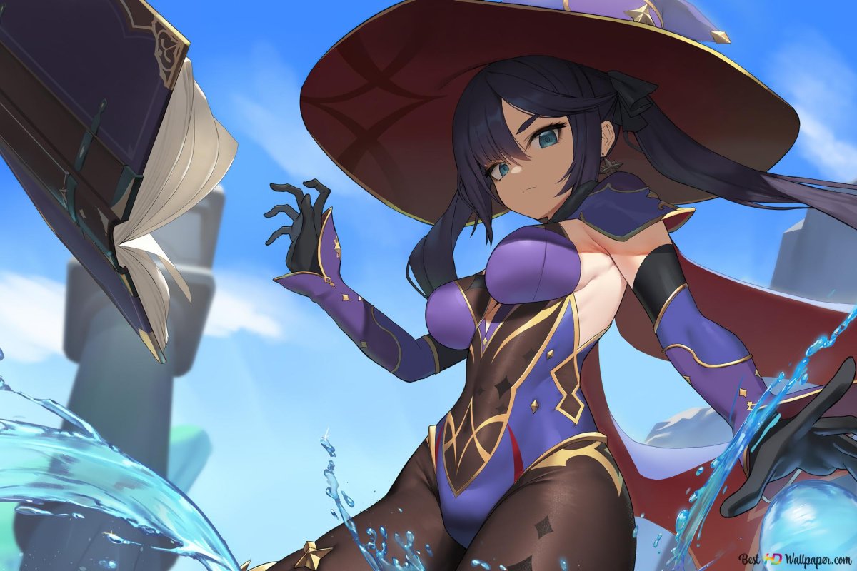 Mona Genshin Impact Art