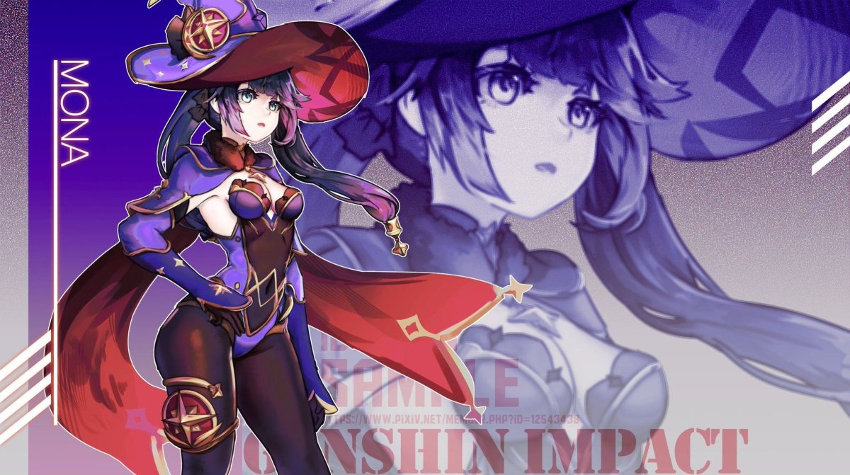 Мона Genshin Impact