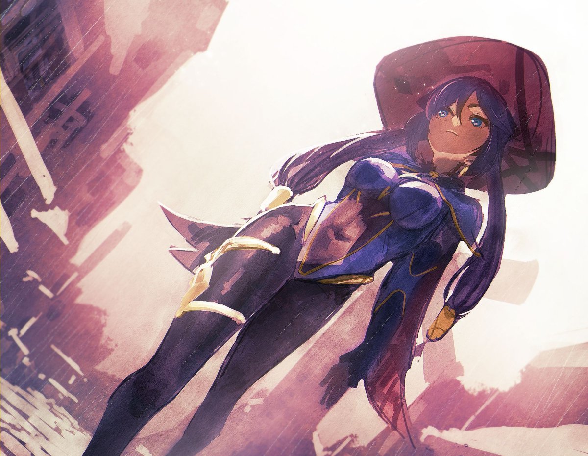 Мона и Скарамучча Геншин