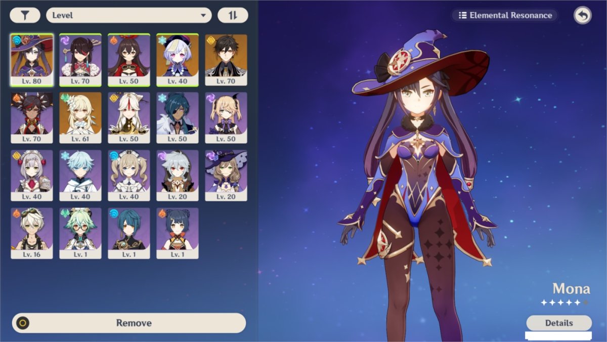 Мона Геншин Импакт выпадение