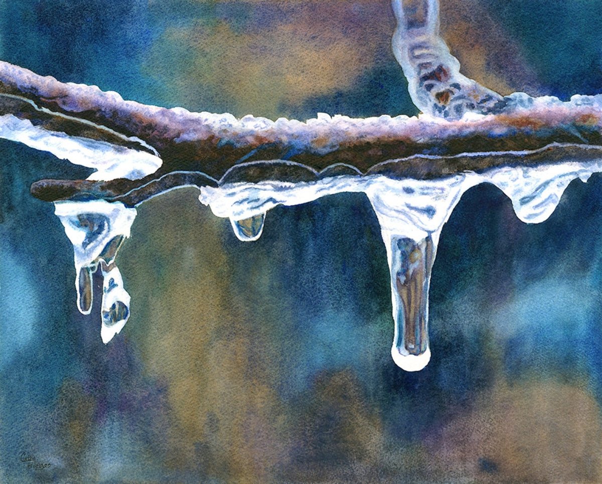 Весна сосульки