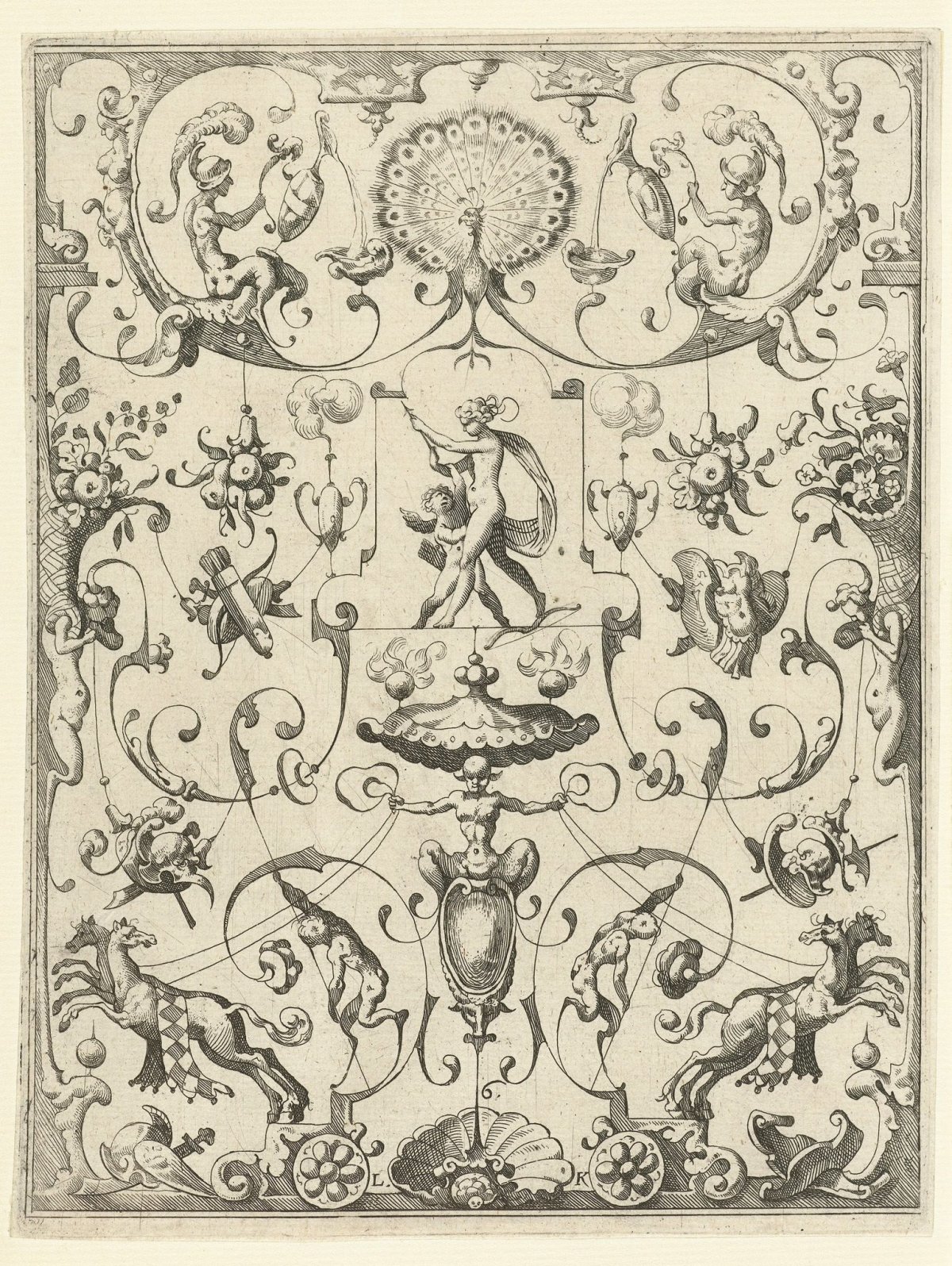 Гротеск орнамент эпохи Возрождения