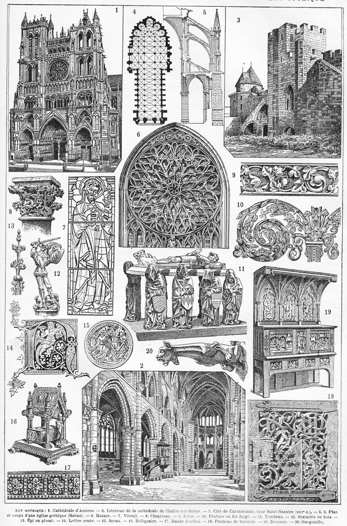 Готические орнаменты средневековья Евангелиарий