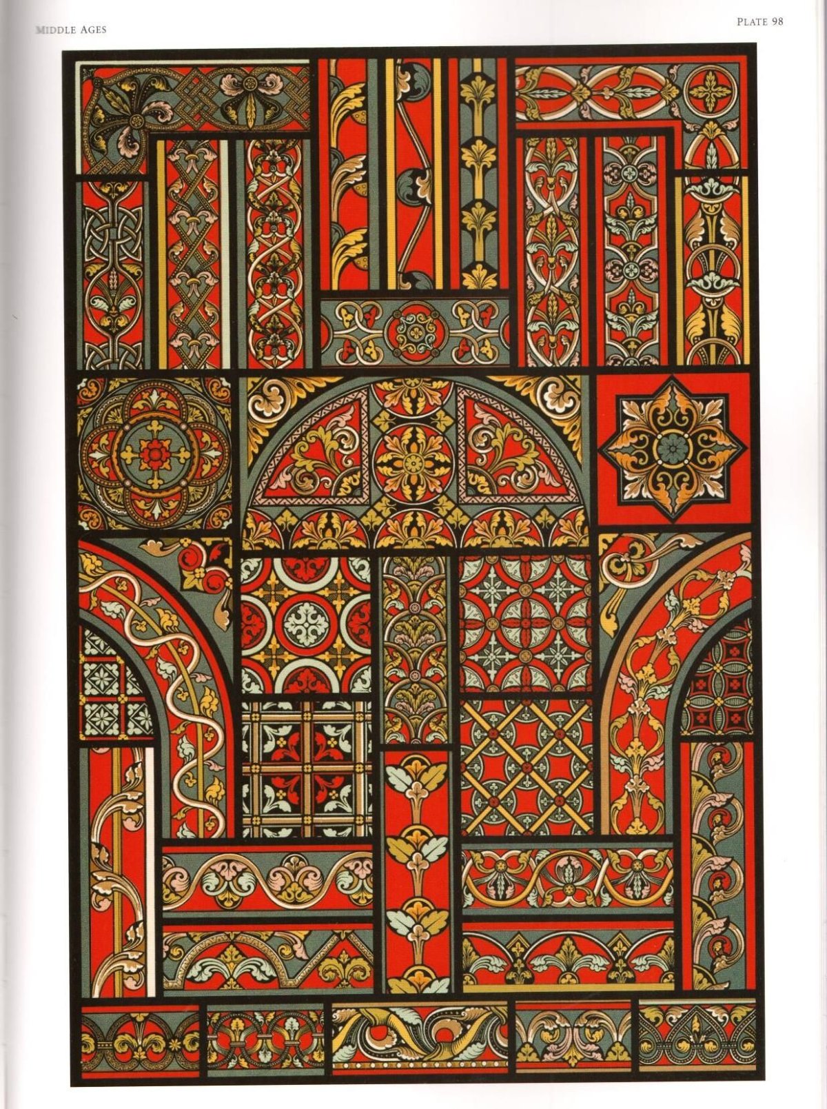 Средневековые узоры и орнаменты
