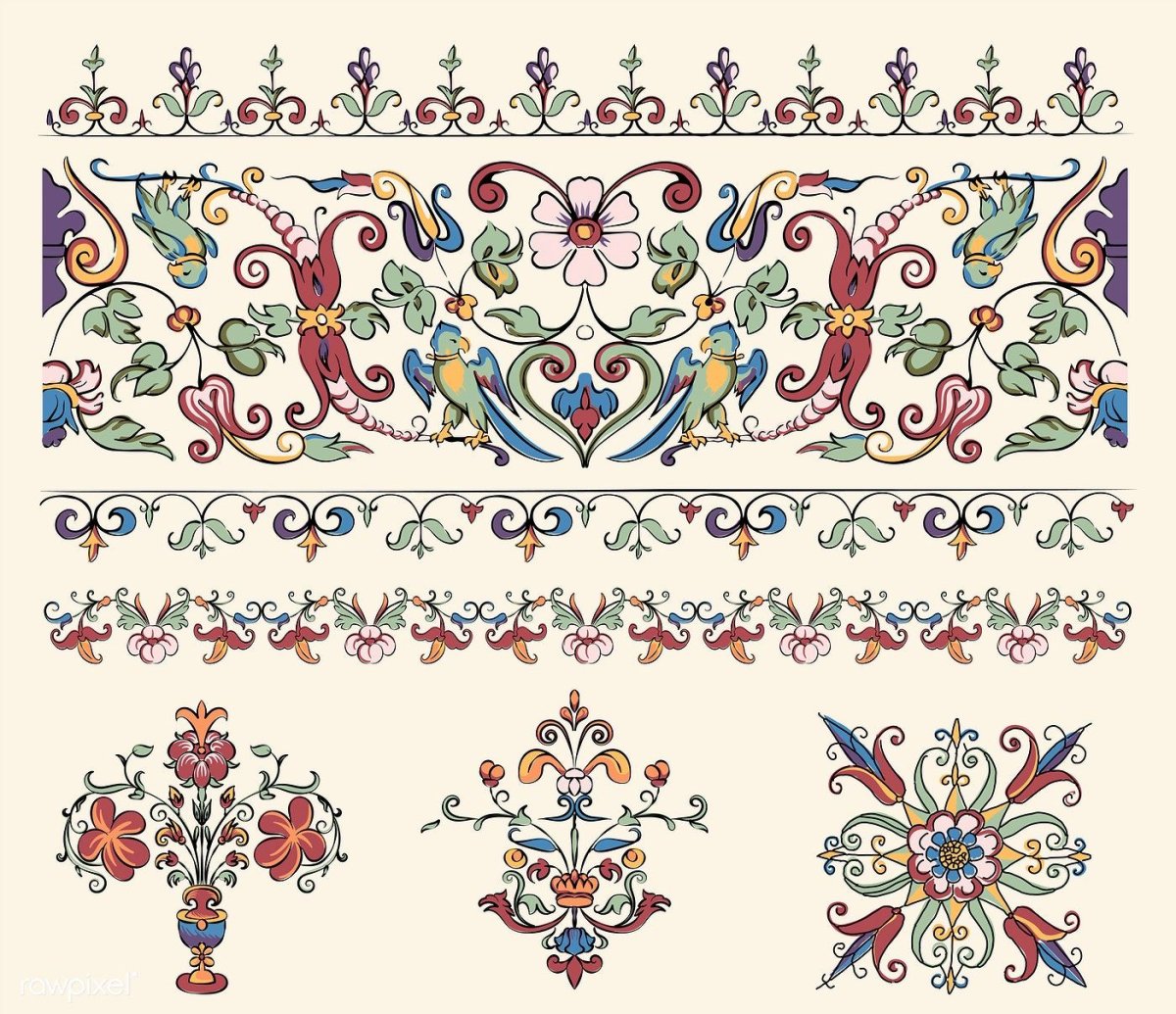 Французский орнамент