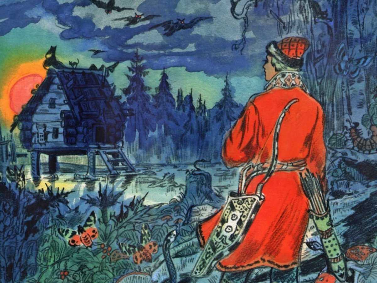 Иван Царевич и Царевна лягушка иллюстрации