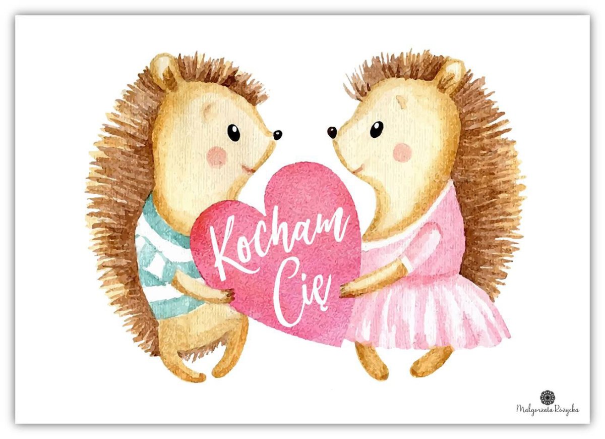 Влюбленные ежики