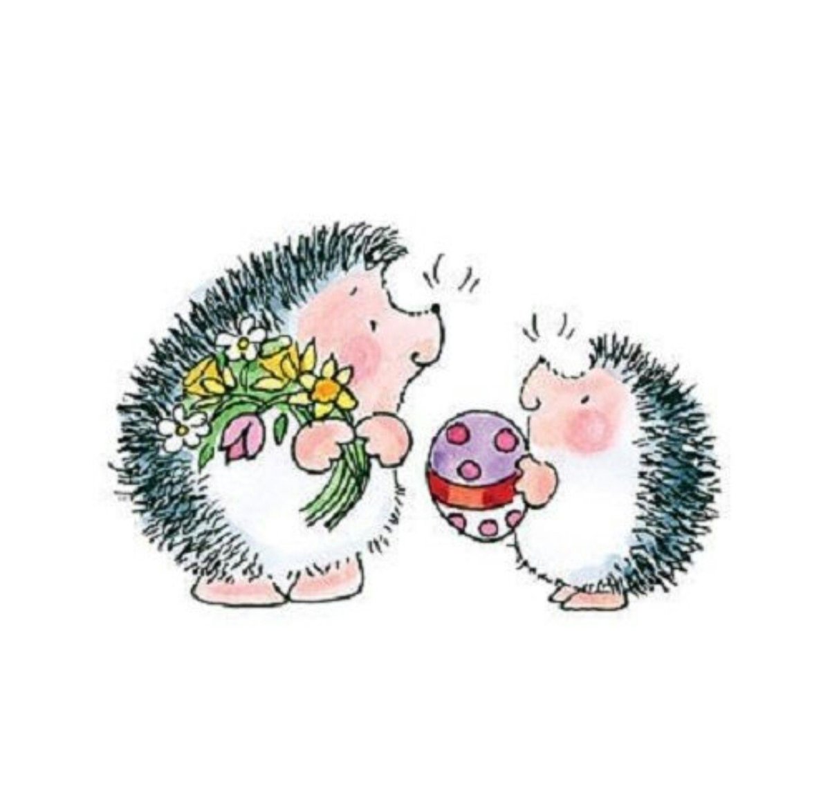 Милые ежики